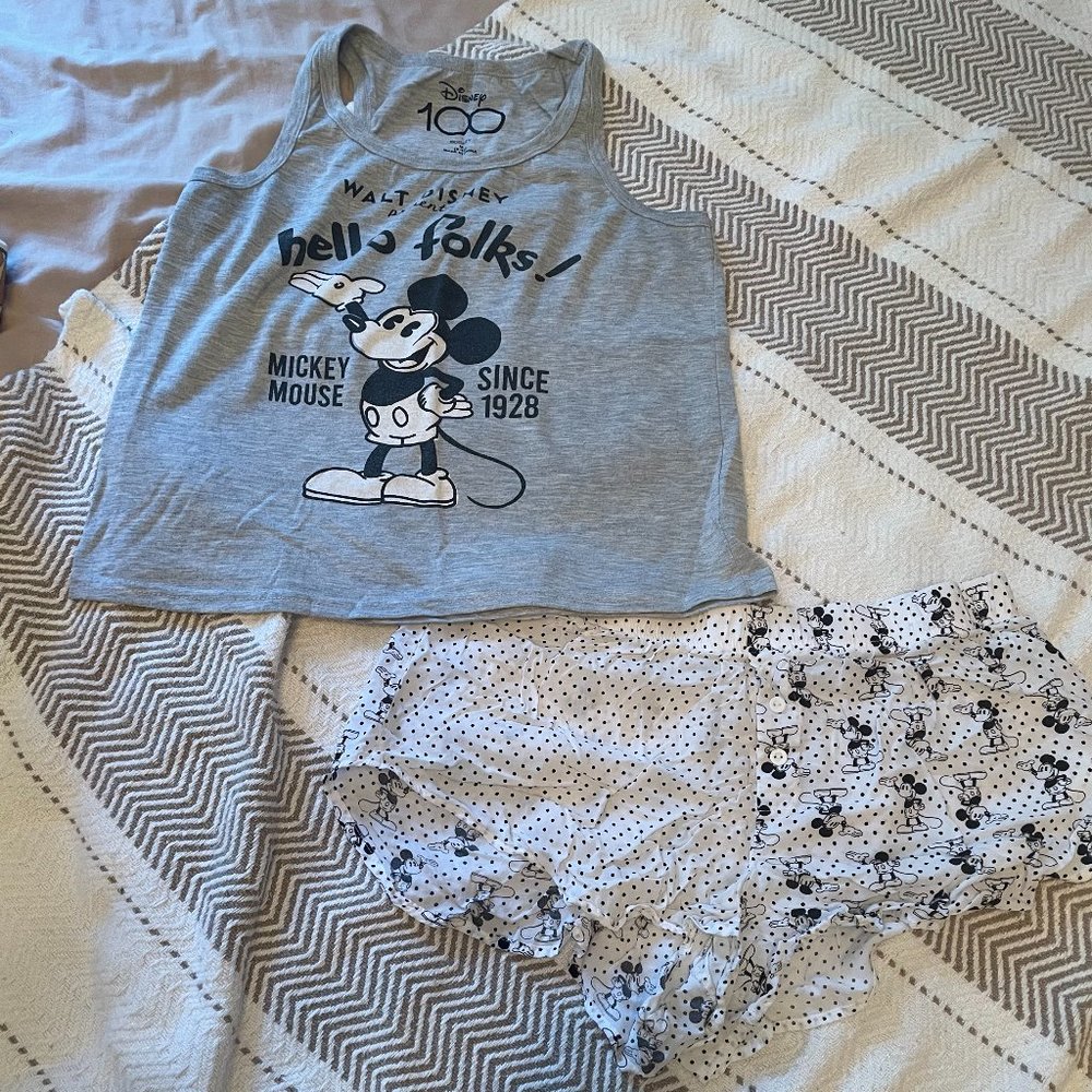 Disney 100 Pj Set